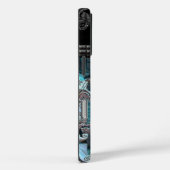 Coques Case-Mate iPhone Junobeau Peshfyee Monogramme gothique unique (Verso / Droite)