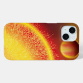 Coques Case-Mate iPhone Jupiter chaud (Verso (horizontal))