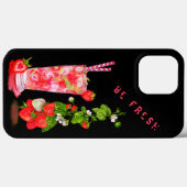 Coques Case-Mate iPhone Jus de fraise Boisson Cool (Verso (horizontal))