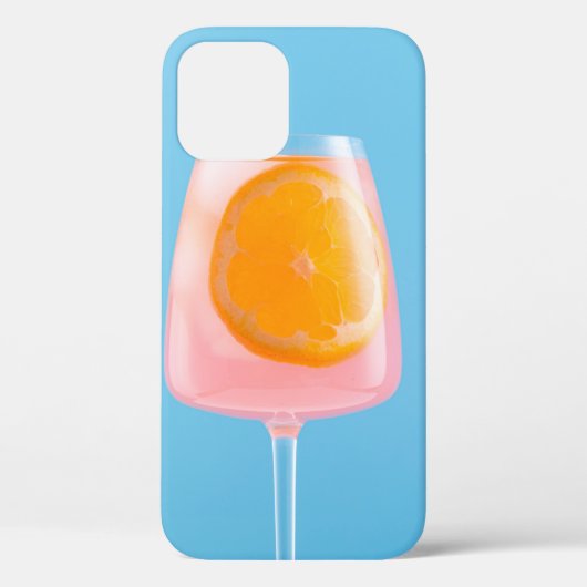 Coques Case-Mate iPhone Jus d'orange en verre transparent (Verso)