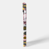 Coques Case-Mate iPhone Jus gris et fleurs (Verso / Gauche)