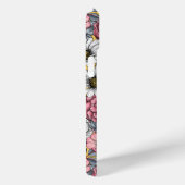 Coques Case-Mate iPhone Jus gris et fleurs (Verso / Droite)