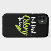Coques Case-Mate iPhone Jus végétarien, mais premier céleri (Dos (Horizontal))
