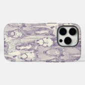 Coques Case-Mate iPhone just horses violet pearl (Verso (horizontal))