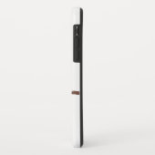 Coques Case-Mate iPhone Juste accrochant autour de la paresse lumineuse de (Dos/Gauche)