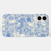 Coques Case-Mate iPhone juste chatons bleu (Verso (horizontal))