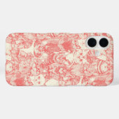 Coques Case-Mate iPhone juste chatons corail rose (Verso (horizontal))