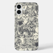 Coques Case-Mate iPhone juste chatons fer (Verso)
