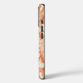 Coques Case-Mate iPhone juste chevaux orange demi perle (Verso / Gauche)