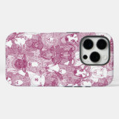 Coques Case-Mate iPhone juste mouton cerise blanc (Verso (horizontal))