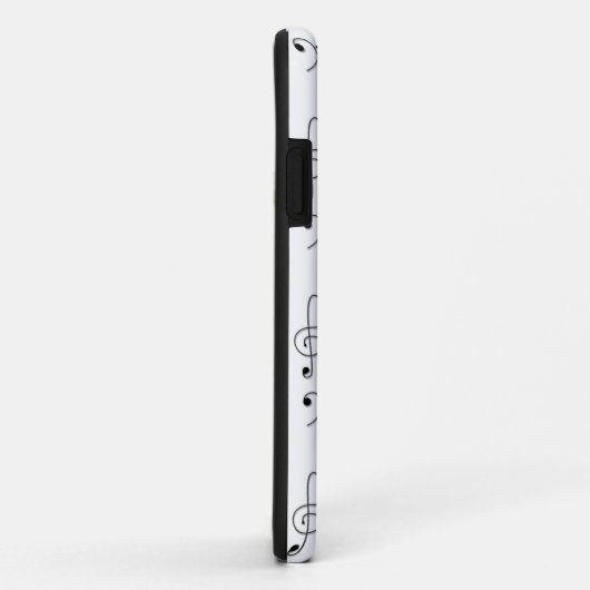 Coques Case-Mate iPhone Juste Noté Blanc (Dos/Droite)