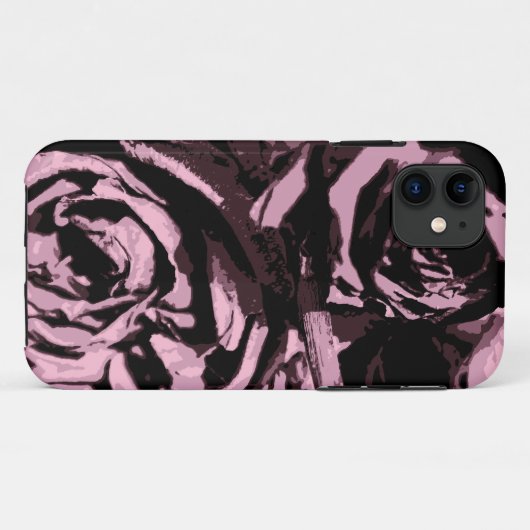 Coques Case-Mate iPhone Juste quelques Roses (Dos (Horizontal))