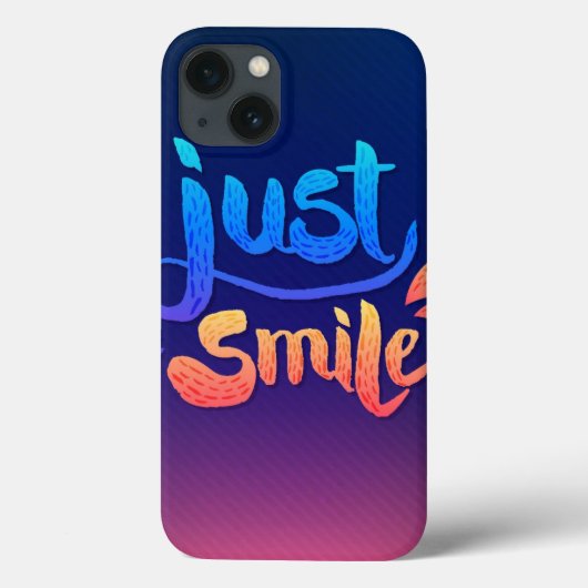 Coques Case-Mate iPhone Juste sourire (Verso)