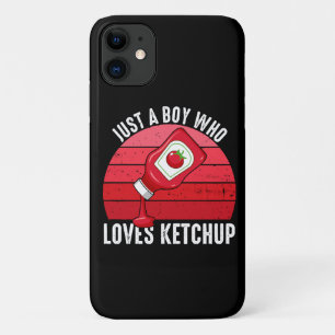 Case-Mate iPhone Case Juste un garçon qui aime Ketchup