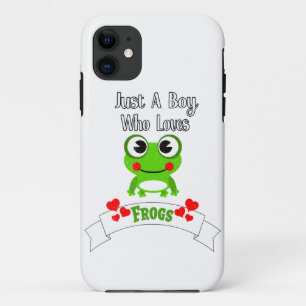 Case-Mate iPhone Case Juste un garçon qui aime les grenouilles Grenoui