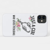 Coques Case-Mate iPhone Juste une fille qui adore Pickleball (Dos (Horizontal))