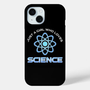 Coque Pour iPhone 15 Juste Une Fille Qui Aime La Science