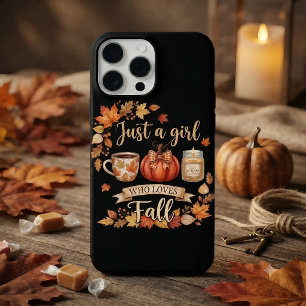 Coque iPhone 15 Pro Max Juste une fille qui aime le café de la saison d'au
