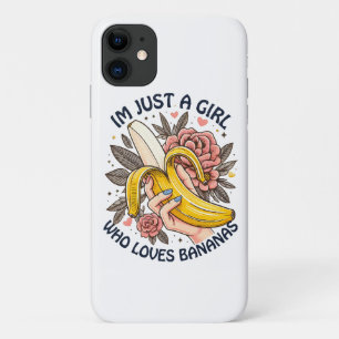 Case-Mate iPhone Case Juste Une Fille Qui Aime Les Bananes