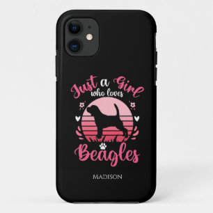 Case-Mate iPhone Case Juste une fille qui aime les Beagles