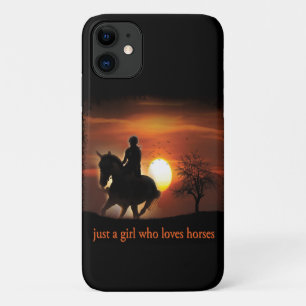 Case-Mate iPhone Case juste une fille qui aime les chevaux
