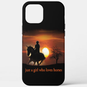 Case-Mate iPhone Case juste une fille qui aime les chevaux
