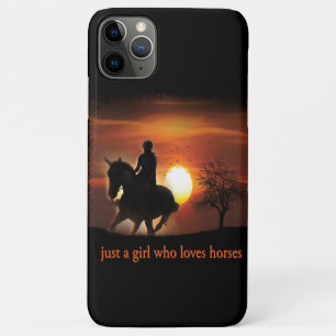 Case-Mate iPhone Case juste une fille qui aime les chevaux