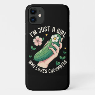 Case-Mate iPhone Case Juste une fille qui aime les concombres - Végétari
