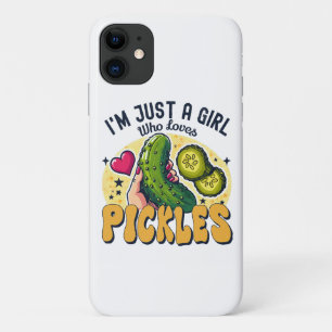 Case-Mate iPhone Case Juste une fille qui aime les cornichons - Vegan dr