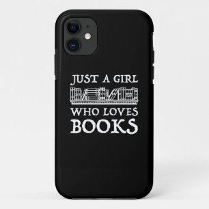 Case-Mate iPhone Case Juste une fille qui aime les livres