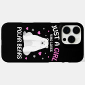 Coques Case-Mate iPhone Juste Une Fille Qui Aime Les Ours Polaires Les Fil (Verso (horizontal))