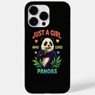 Coque Pour Pour iPhone 14 Pro Max Juste une fille qui aime les pandas mignons