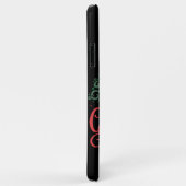 Coques Case-Mate iPhone Juste une fille qui aime Noël (Dos/Droite)