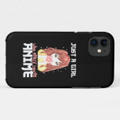 Coques Case-Mate iPhone Juste Une Fille Qui Aime Vraiment Anime (Dos (Horizontal))