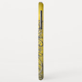 Coques Case-Mate iPhone JUSTICE BUREAU JURIDIQUE, PROCUREUR JAUNE MONogram (Dos/Gauche)