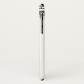 Coques Case-Mate iPhone JUSTICE BUREAU JURIDIQUE, PROCUREUR Monogramme Bla (Dos/Gauche)