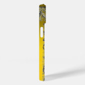 Coques Case-Mate iPhone JUSTICE BUREAU JURIDIQUE, PROCUREUR Monogramme or (Verso / Droite)