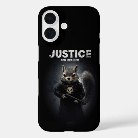 Coques Case-Mate iPhone Justice pour arachide l'écureuil (Verso)
