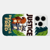 Coques Case-Mate iPhone Justice pour Peanut l'écureuil et Fred (Verso (horizontal))