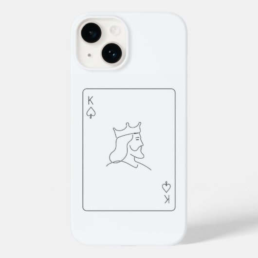 Coques Case-Mate iPhone K minimal (Verso)