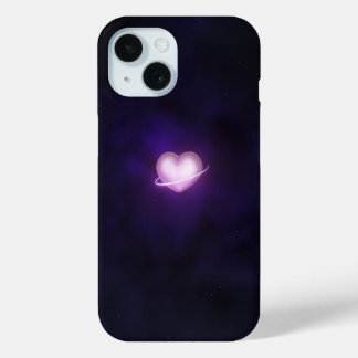 Coque Pour iPhone 15 K-Pop Galaxy Heart