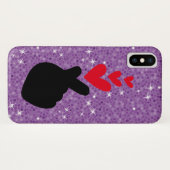 Coques Case-Mate iPhone K-Pop | Idol Doigt Coeur Love Symbole Téléphone Ca (Dos (Horizontal))