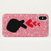 Coques Case-Mate iPhone K-Pop | Idol Doigt Coeur Love Symbole Téléphone Ca (Dos (Horizontal))