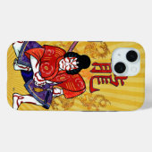 Coques Case-Mate iPhone Kabuki acteur japonais Folk Art (Verso (horizontal))