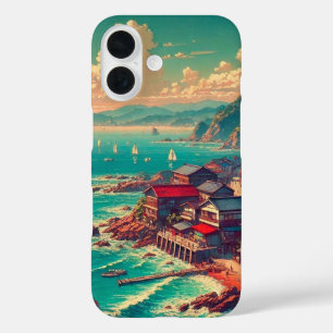 Coques iPhone 16 (Kagayaku Umibe) – Rivage Lumineux