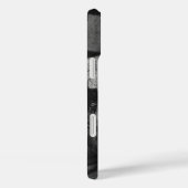 Coques Case-Mate iPhone Kahala Hibiscus Hawaii Lava Rock Noir (Verso / Droite)