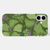 Coques Case-Mate iPhone Kahala Hibiscus Hawaiian Lava Rock Illustration (Verso (horizontal))