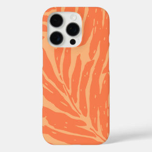 Coques iPhone 16 Pro Kahanu Garden Palme hawaïen Feuille orange