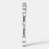 Coques Case-Mate iPhone Kahanu Garden Palme hawaïenne Feuille gris (Verso / Droite)