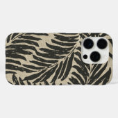 Coques Case-Mate iPhone Kahanu Palms Hawaiian Linen Texture (Verso (horizontal))